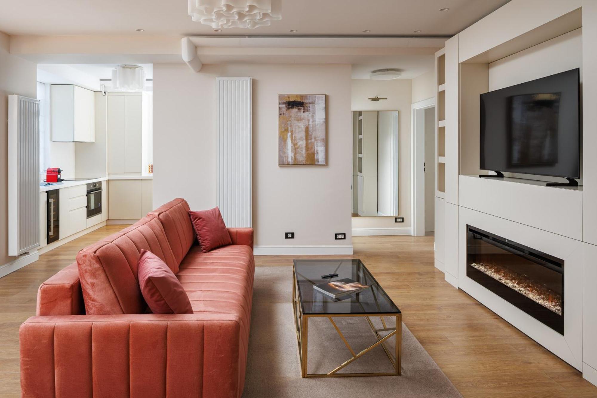 Geneva Apartment with Fireplace & Terrace